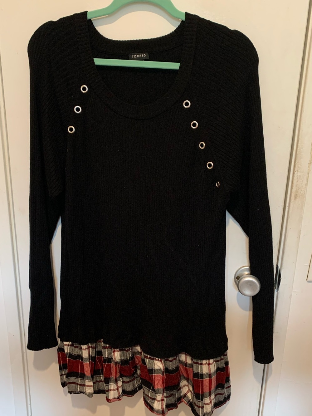 Punk-ish black sweater